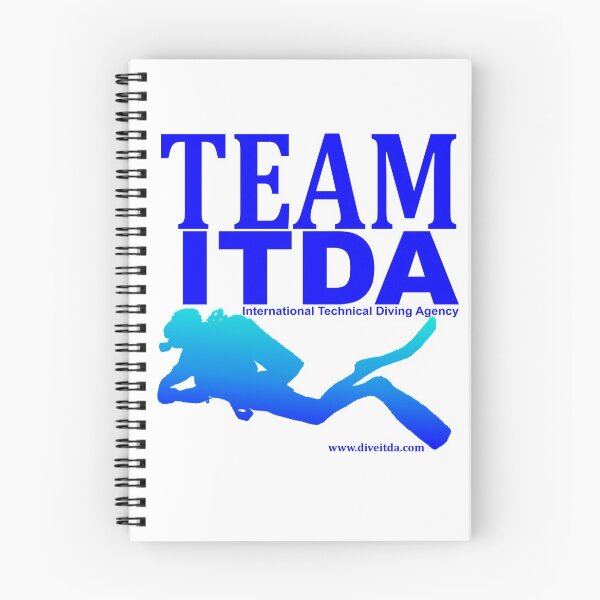 Item preview, Team ITDA Dive (BLUE) designed and sold by itda-store.