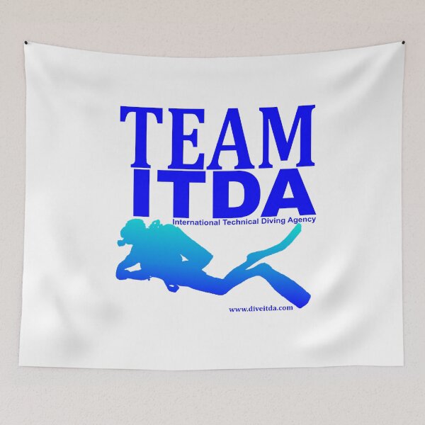 Item preview, Team ITDA Dive (BLUE) designed and sold by itda-store.