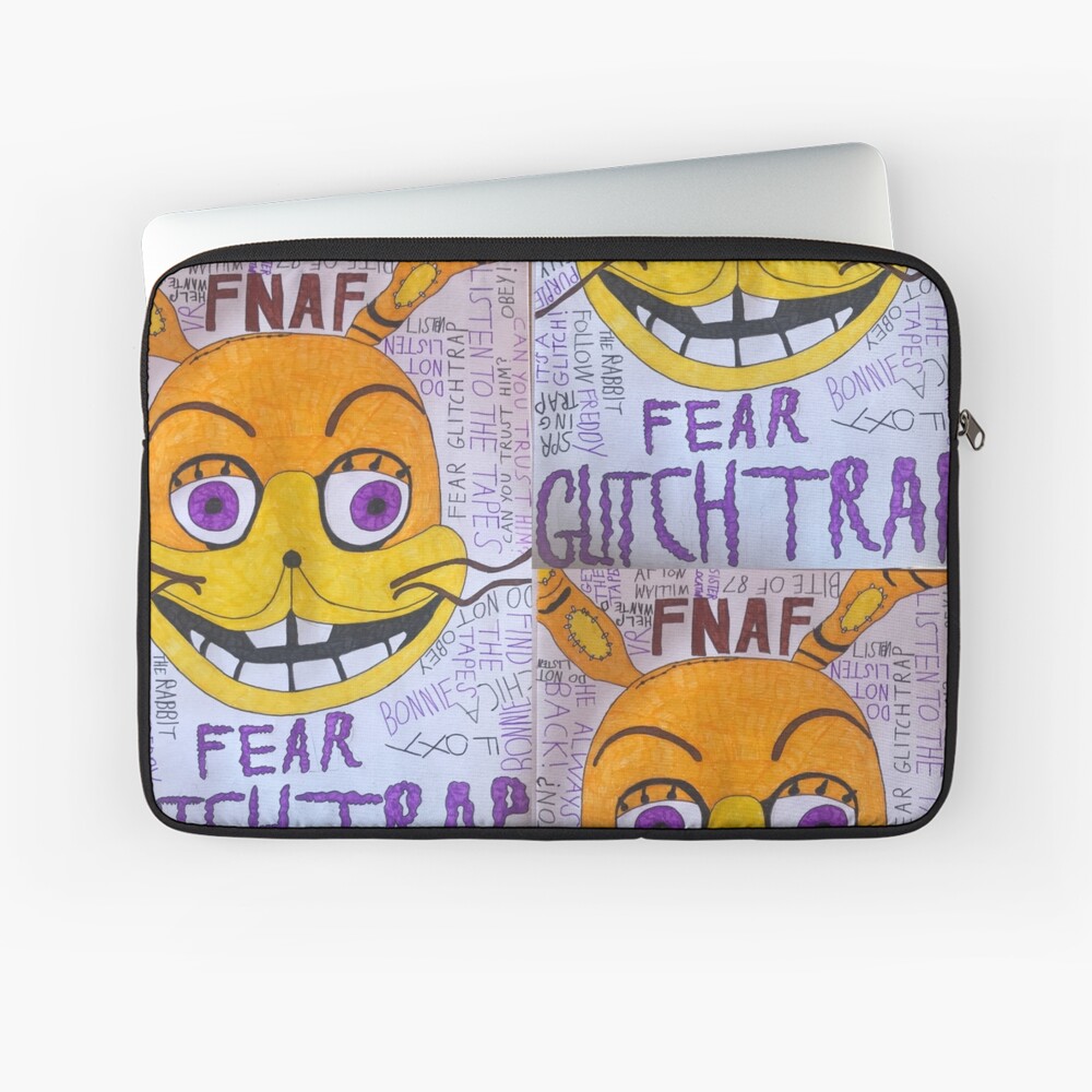 Fear Glitchtrap: FNAF (Five Nights At Freddy's) fanart. | Art Board Print