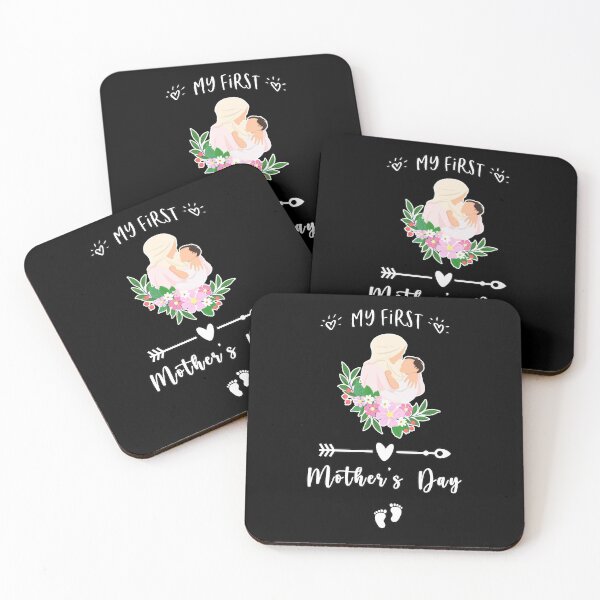 Item preview, My First Mother's Day Hijabi Mom and Baby Happy Mother's day  designed and sold by Pliskin-Design.
