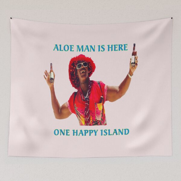 Item preview, Aloe Man Is Here - Aruba - One Happy Island T-Shirt designed and sold by vietanh25640.