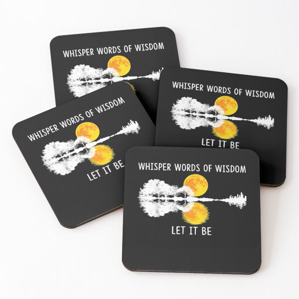 Item preview, Whisper Words Of Wisdom Let-It Be Tshirt Guitar Lake Shadow T-Shirt designed and sold by vietanh25640.