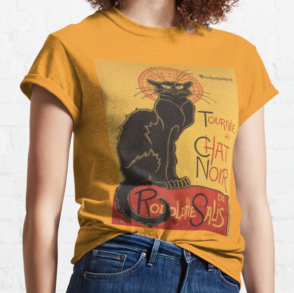 The Black Cat Tour by Rodolphe Salis Classic T-Shirt