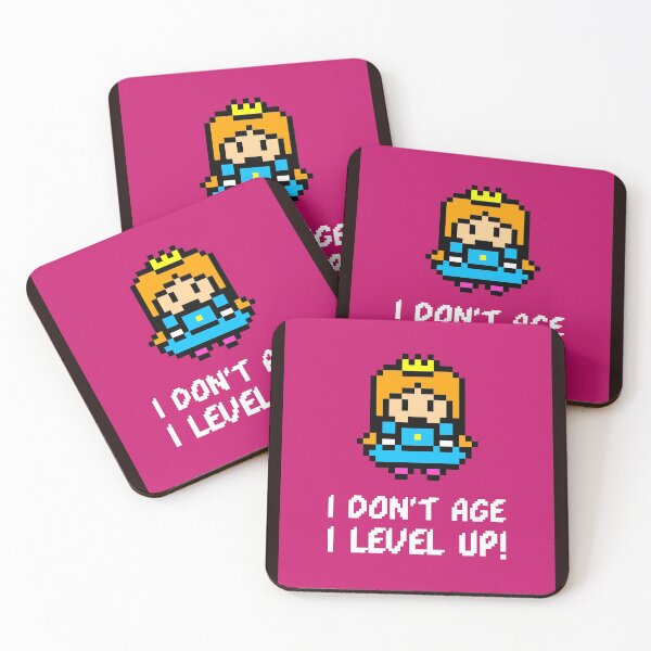 Item preview, 8-bit Gaming Cute I Dont Age I Level Up  designed and sold by Evartdesign.