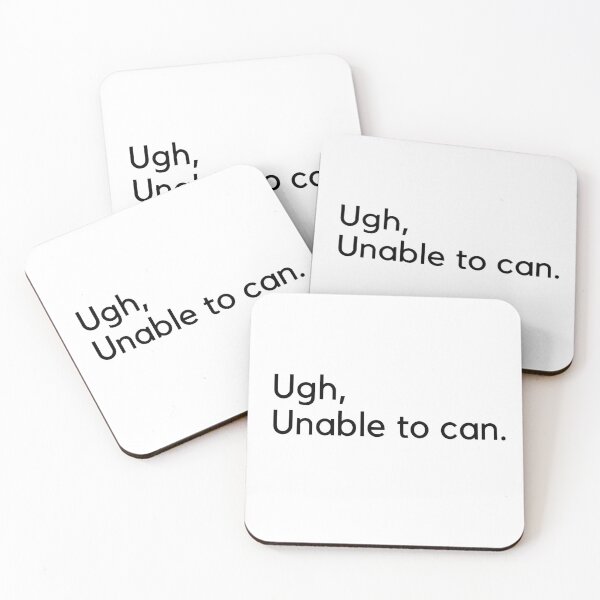 Item preview, Unable to can designed and sold by SproutByAn.