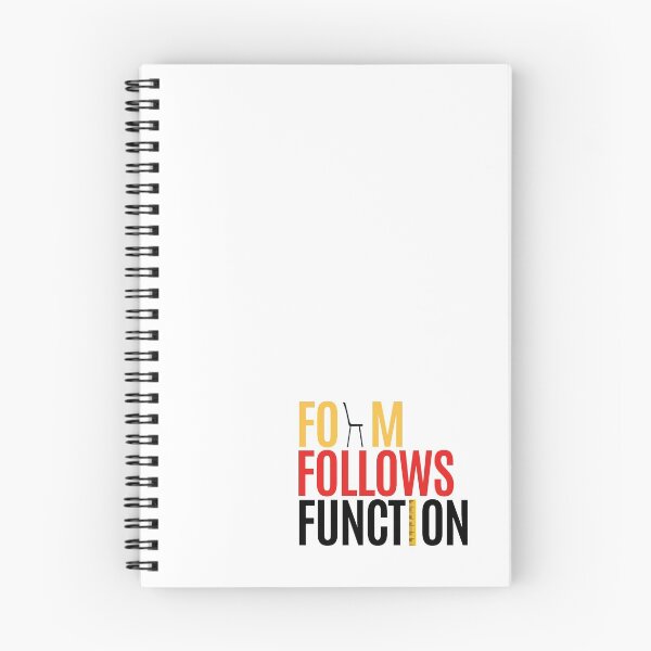 Item preview, Form Follows Function Design Architecture Hipster Modernist Slogan designed and sold by LeopardPrintLDN.