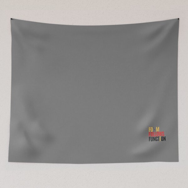 Item preview, Form Follows Function Design Architecture Hipster Modernist Slogan designed and sold by LeopardPrintLDN.