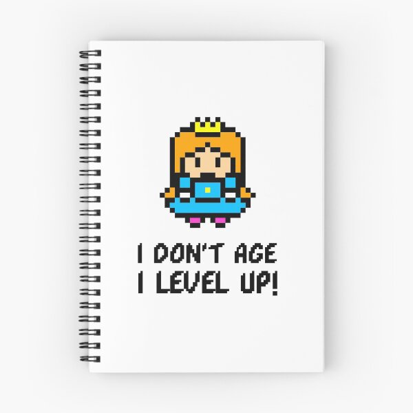 Item preview, 8-bit Gaming Cute I Dont Age I Level Up White Design designed and sold by Evartdesign.