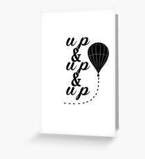Up & Up Greeting Card