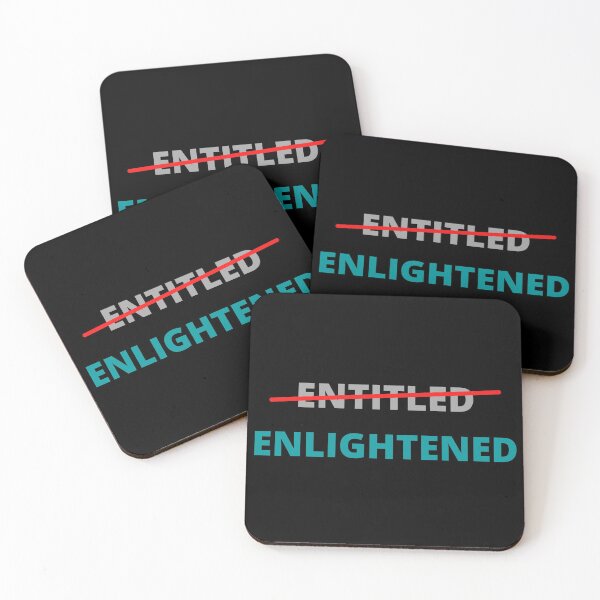 Item preview, Not Entitled, But Enlightened designed and sold by ChilledTaho.