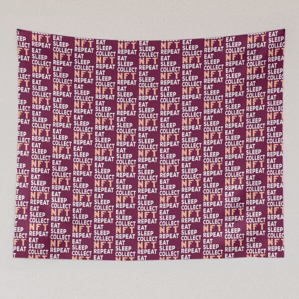 Item preview, Eat Collect NFT Repeat designed and sold by AnveeBubbles.