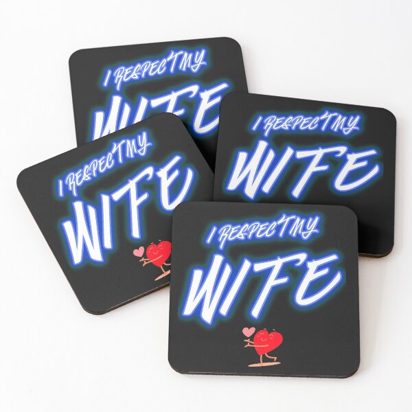 Item preview, I Respect My Wife designed and sold by WowAllinOne.
