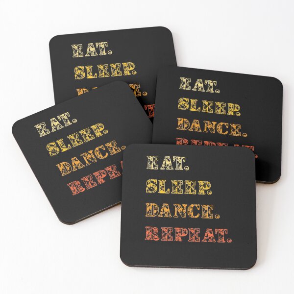 Item preview, Eat Sleep Dance Repeat - Funny designed and sold by sasijaya.