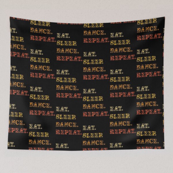Item preview, Eat Sleep Dance Repeat - Funny designed and sold by sasijaya.