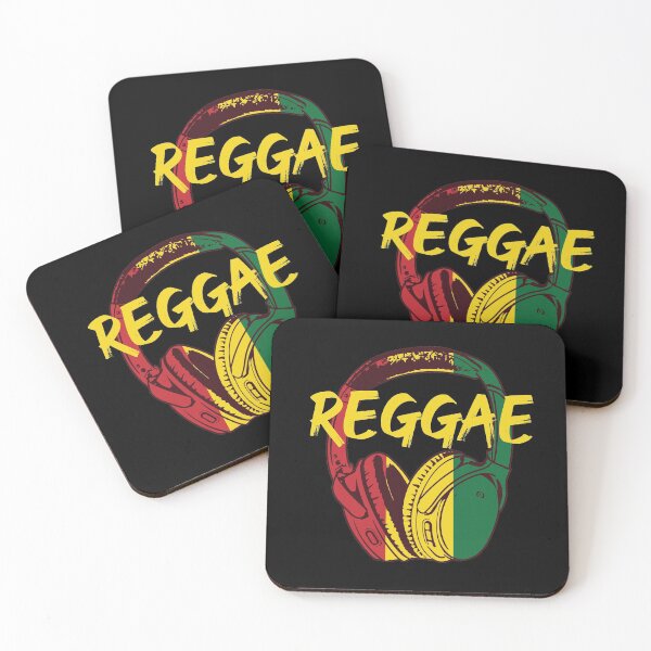 Item preview, Reggae music headphones designed and sold by ElBeDesigns.