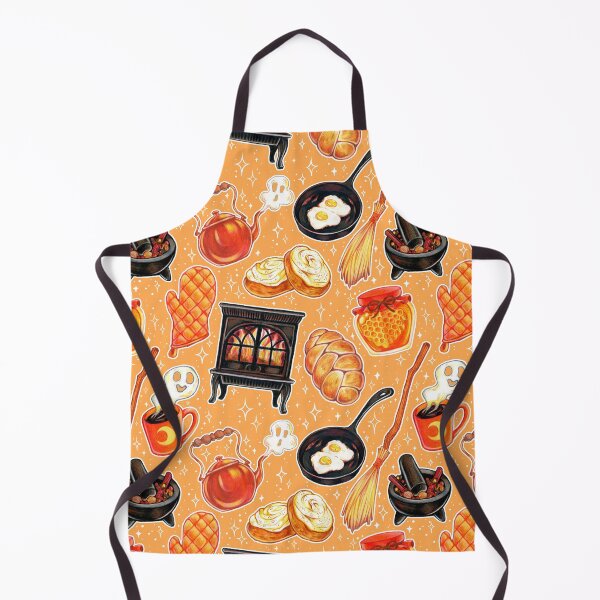 Item preview, Kitchen Witch Supplies on Orange designed and sold by Paisley Yazel.