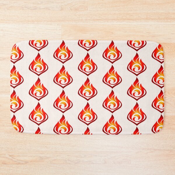 Item preview, Pyro Symbol Genshin Impact (bright) designed and sold by LokittyLevi.