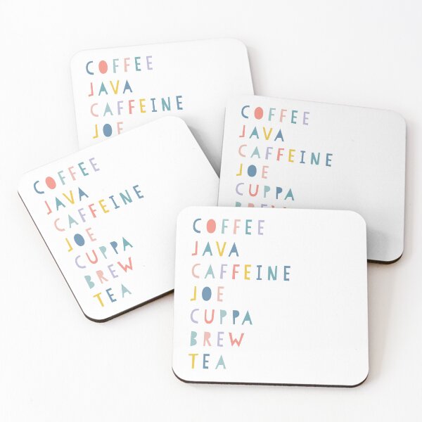 Item preview, Coffee Tea Phrases designed and sold by SoulDesignsCo.