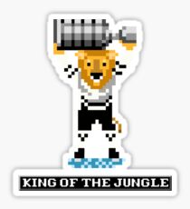 King of the Jungle Sticker