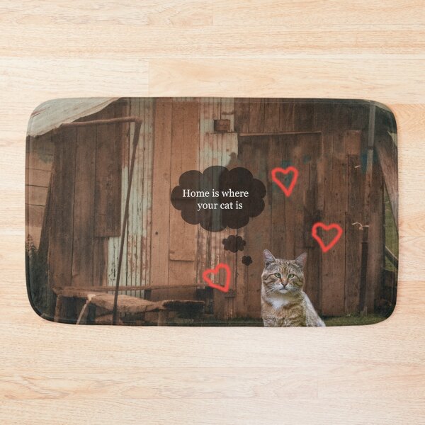 Item preview, Home is where your cat is designed and sold by StudioMoesker.