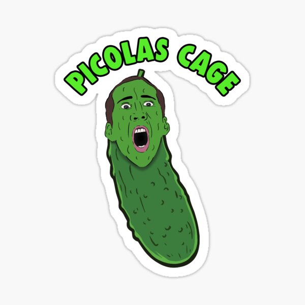 Picolas Cage - Nicolas Cage Sticker
