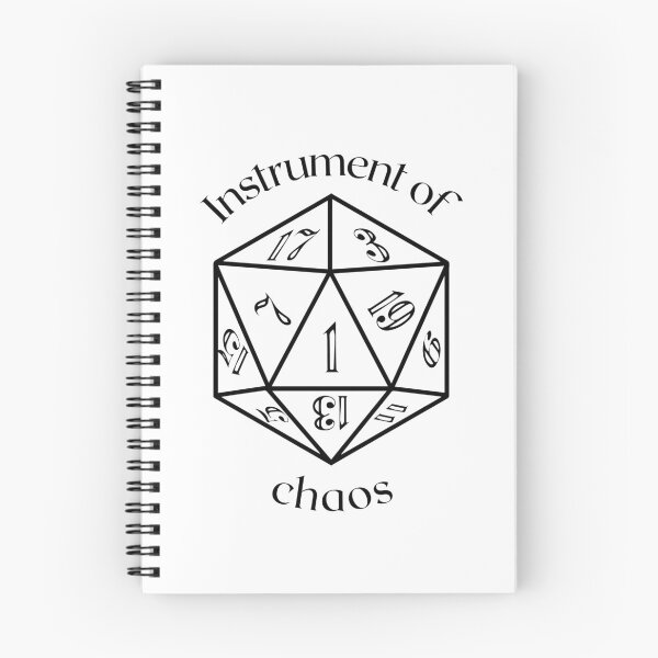 Item preview, Instrumento del caos d20 nat 1 designed and sold by PinkDiceBag.