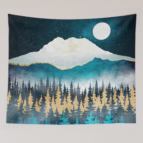 Item preview, Mount Rainier - Texturized Winter Landscape designed and sold by JackMoreh.