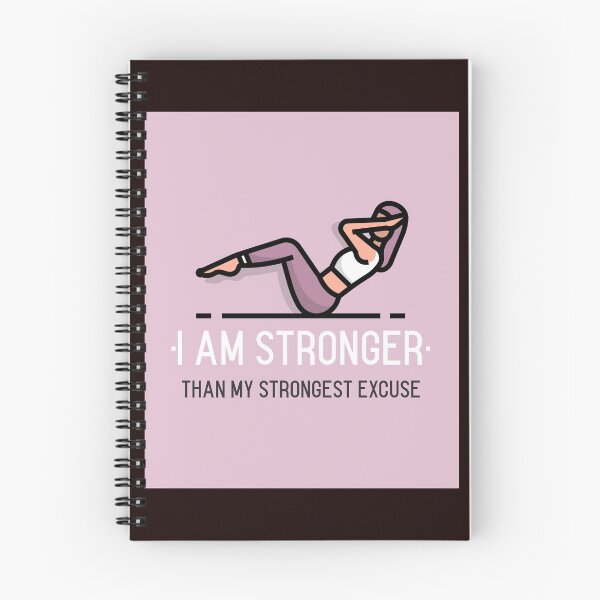 Item preview, I Am Stronger Than My Strongest Excuse designed and sold by Evartdesign.