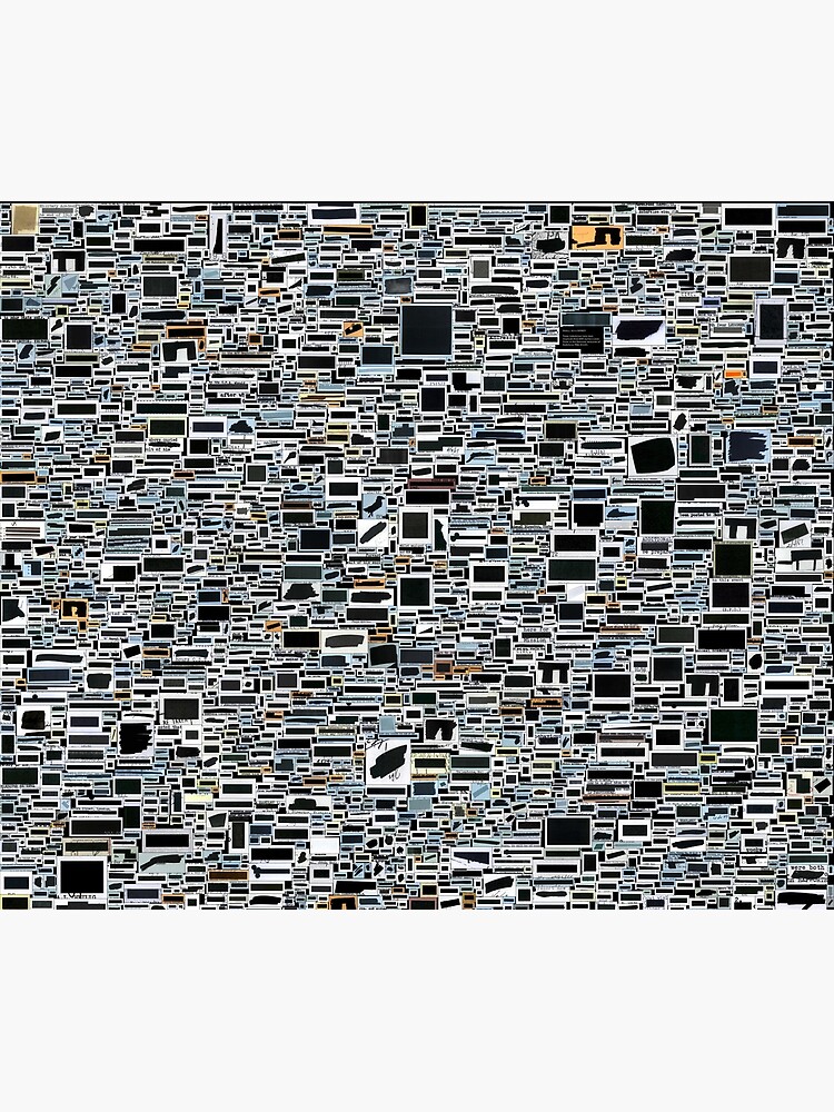 Thumbnail 2 of 2, Duvet Cover, Sleep soundly in secret with #redactionart designed and sold by wragge.