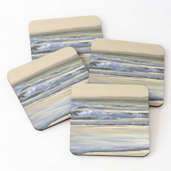 Item preview, Seascape with pastel shades designed and sold by Carmen  Ashworth.