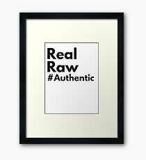 Power Slogan Framed Print
