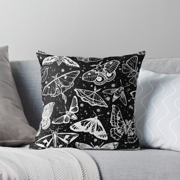 Item preview, Moth Magic on Black designed and sold by Paisley Yazel.