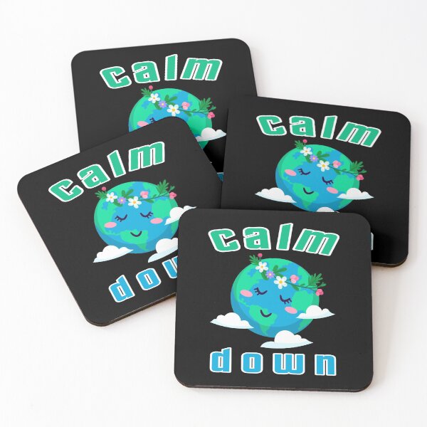 Item preview, calm down, earth, clouds designed and sold by efenem.
