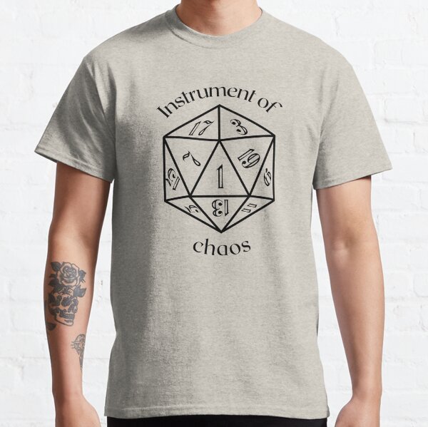 Aperçu de l'œuvre Instrument du chaos d20 nat 1 créée et vendue par PinkDiceBag.