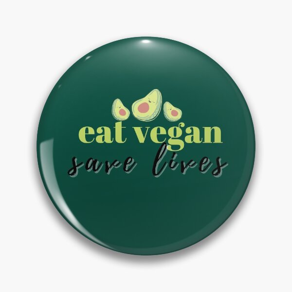 Item preview, eat vegan save lives  designed and sold by KOBGOP.