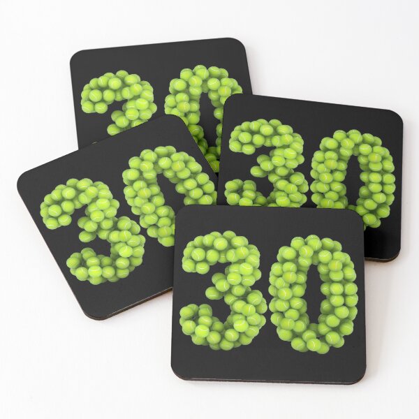 Item preview, Player Number 30 - Tennis Sports Thirty Game Set Match designed and sold by elhefe.