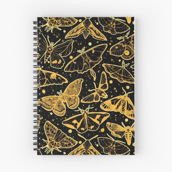 Item preview,  Moth Magic Yellow on Black designed and sold by Paisley Yazel.