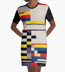 ASYMMETRY Graphic T-Shirt Dress