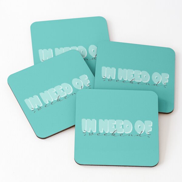 Item preview, In Need Of Weekend Text Design designed and sold by Fotografille.