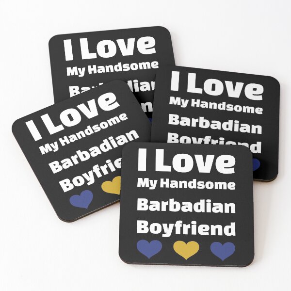 Item preview, I Love My Handsome Barbadian Boyfriend - Barbados Boyfriend designed and sold by DiceNLDesigns.