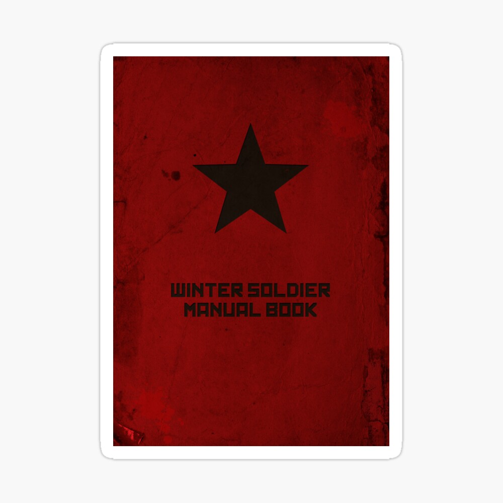 Red small manual book