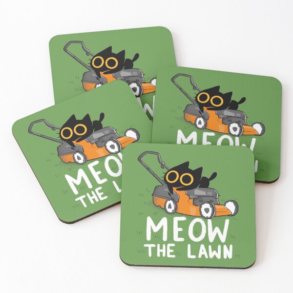 Item preview, Meow the Lawn designed and sold by TaylorRoss1.