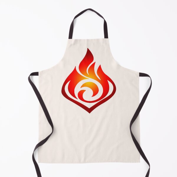 Item preview, Pyro Symbol Genshin Impact (bright) designed and sold by LokittyLevi.