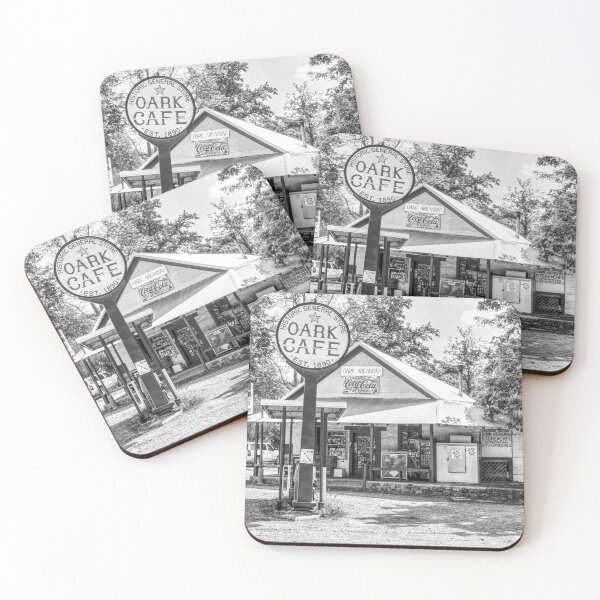 Item preview, Historic Oark General Store Grayscale designed and sold by mljdwhite.