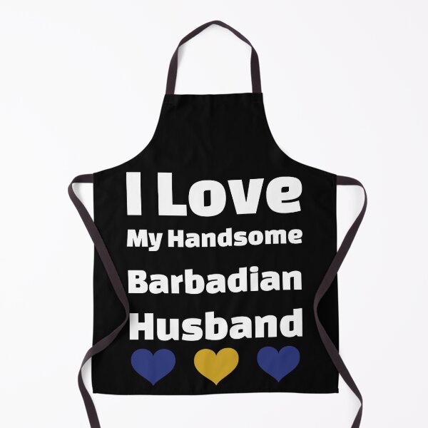 Item preview, I Love My Handsome Barbadian Husband - Barbados Husband designed and sold by DiceNLDesigns.
