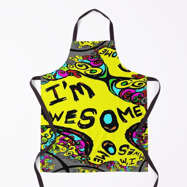 Item preview, I'm Awesome, fractal pattern version designed and sold by Geoff Treagus.