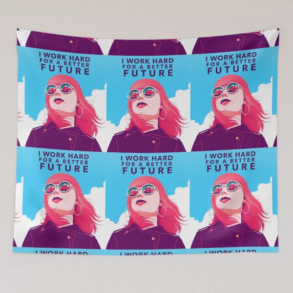 Item preview, Work hard for a better future designed and sold by TheRightHonMP.
