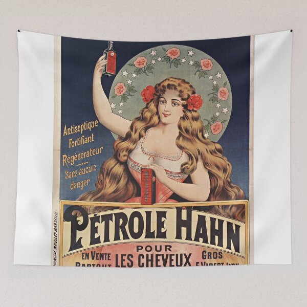 Artikelvorschau, Vintage Werbung - Haarpflegemittel, Pétrole Hahn entworfen und verkauft von SuperNanais.