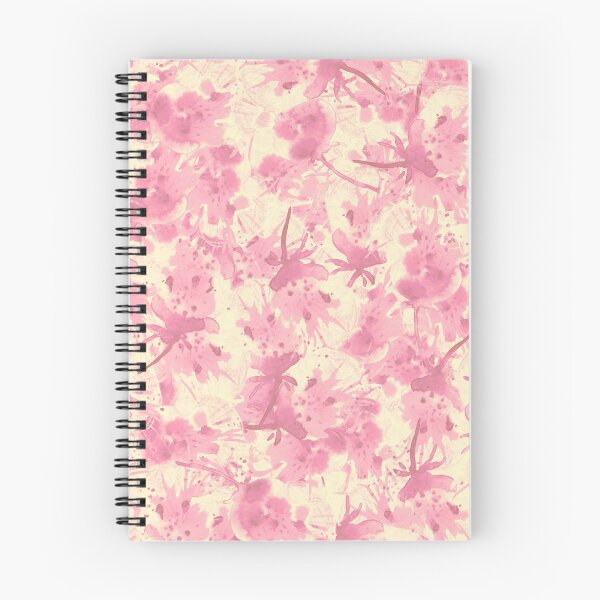 Item preview, Glowflowers Soft Vanilla Raspberry · Seamless Pattern designed and sold by Susanne Margarete Lutz.