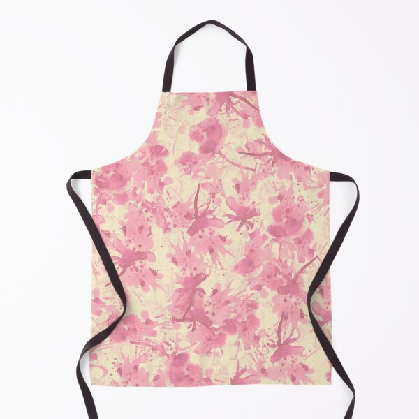 Item preview, Glowflowers Soft Vanilla Raspberry · Seamless Pattern designed and sold by Susanne Margarete Lutz.